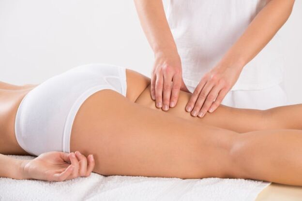 антицелулитна масажа за проширени вени