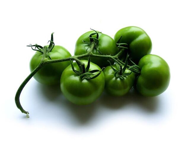зелени домати за третман на проширени вени