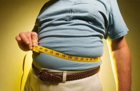 вишокот тежина предизвикува развој на проширени вени